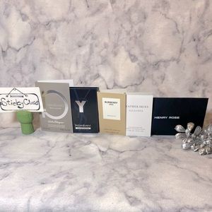 Lot of 5 SalvatoreFerragamo,YvesSaintLaurent,Burberry,AllSaints,HenryRose5pc-NEW